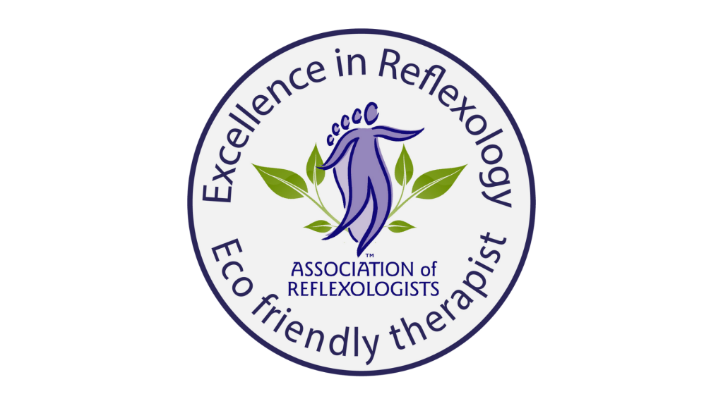 Association of Reflexologists Eco Friendly Therapist pledge logo