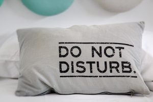 do not disturb