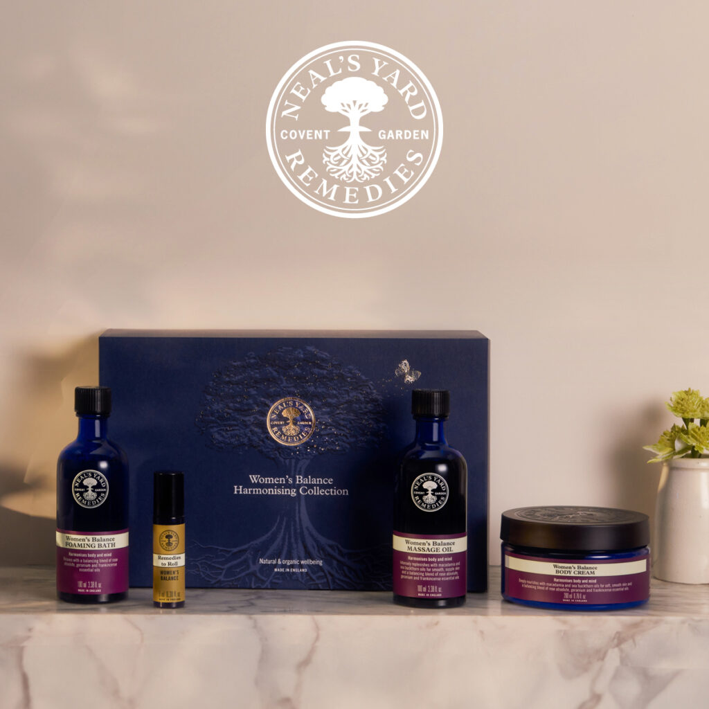 Christmas 2023 Women's Balance Collection from Neal's Yard Remedies