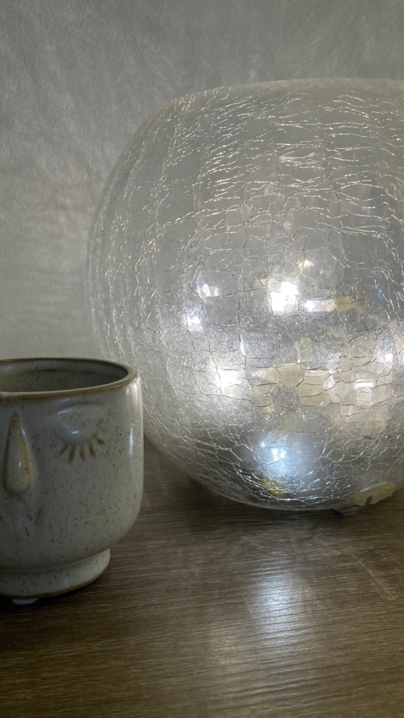 Twinkly lights in the treatment room.